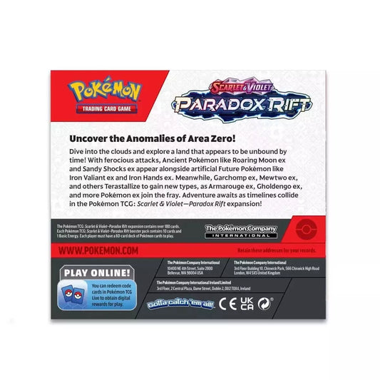 (SY) Pokemon TCG: Paradox Rift Scarlet & Violet Factory Sealed Booster Box SV04