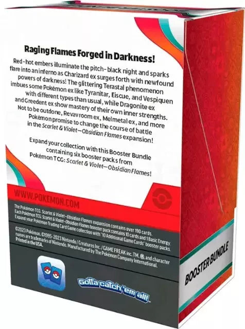 (SY) Pokemon TCG: Obsidian Flames Booster Bundle