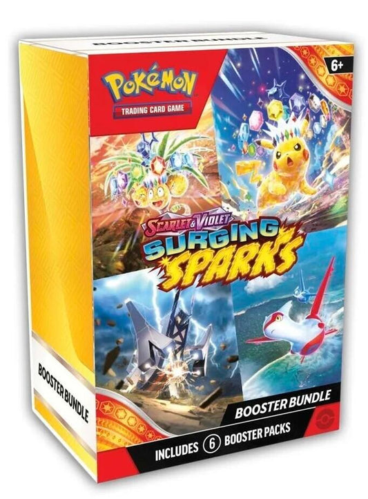 Pokemon TCG: Surging Sparks Booster Bundle - SV08