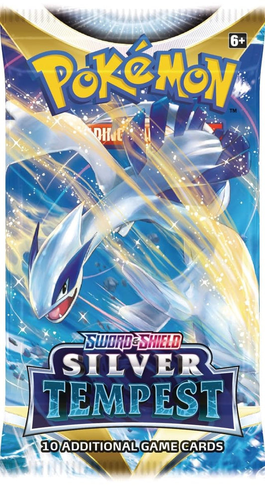 OPENED LIVE ONLY: Silver Tempest Booster Pack