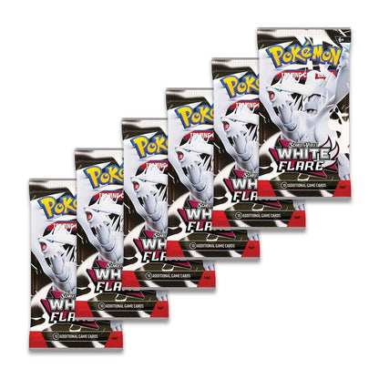 Pokémon TCG: Scarlet & Violet White Flare Booster Bundle (6 Packs)