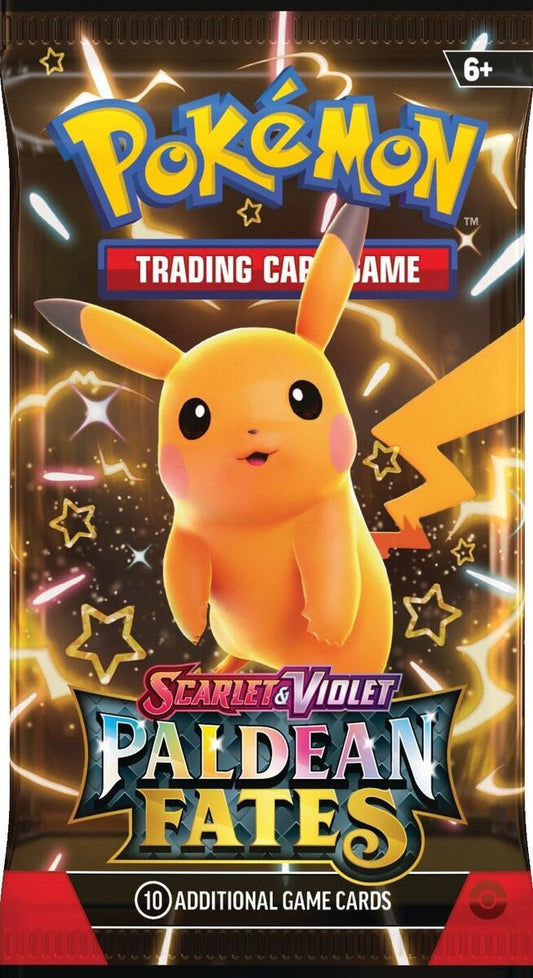 OPENED LIVE ONLY: Paldean Fates Booster Pack
