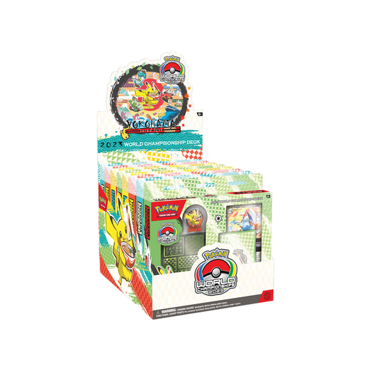 (SY) 2023 Pokemon TCG English World Championships Decks Display Box